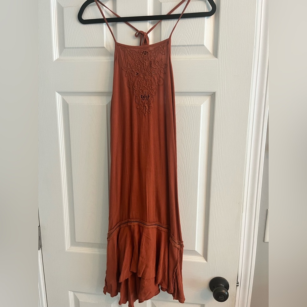 Backless free people dress